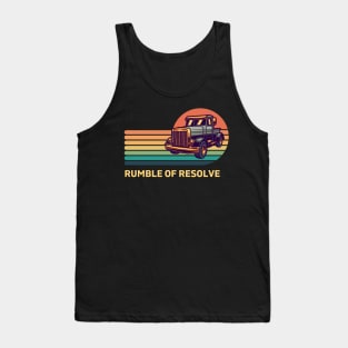 Rumble of Resolve  - classic style Tank Top